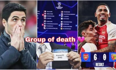 Who Arsenal could face in Champions League last-16 after winning group in style as The Arteta Men set to face Tougher opponent that will disgrace them out of the Champions League