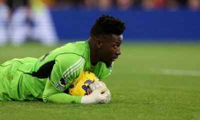 Andre Onana sends message to Man Utd team-mates over performance vs Liverpool