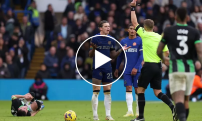 Breaking News: Mauricio Pochettino gives Conor Gallagher instructions during Chelsea vs. Brighton.