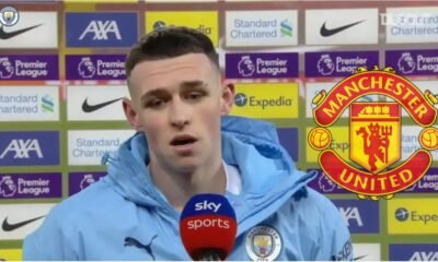 I told him to stay but he wants to join Man Utd this January – Phil Foden confirms £60m England international have agreed to join Man United in January transfer window