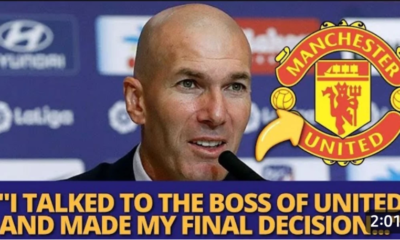 Verified: Following the removal of a roadblock, Zinedine Zidane is currently scheduled to succeed Erik ten Hag at Manchester United