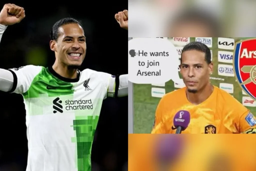 ARSENALI tried my possible best to convince him to join Liverpool but He choose Arsenal at last’: Virgil van Dijk confirmed another of His £60m international teammate have finally agreed terms to join Arsenal this week over Liverpool.