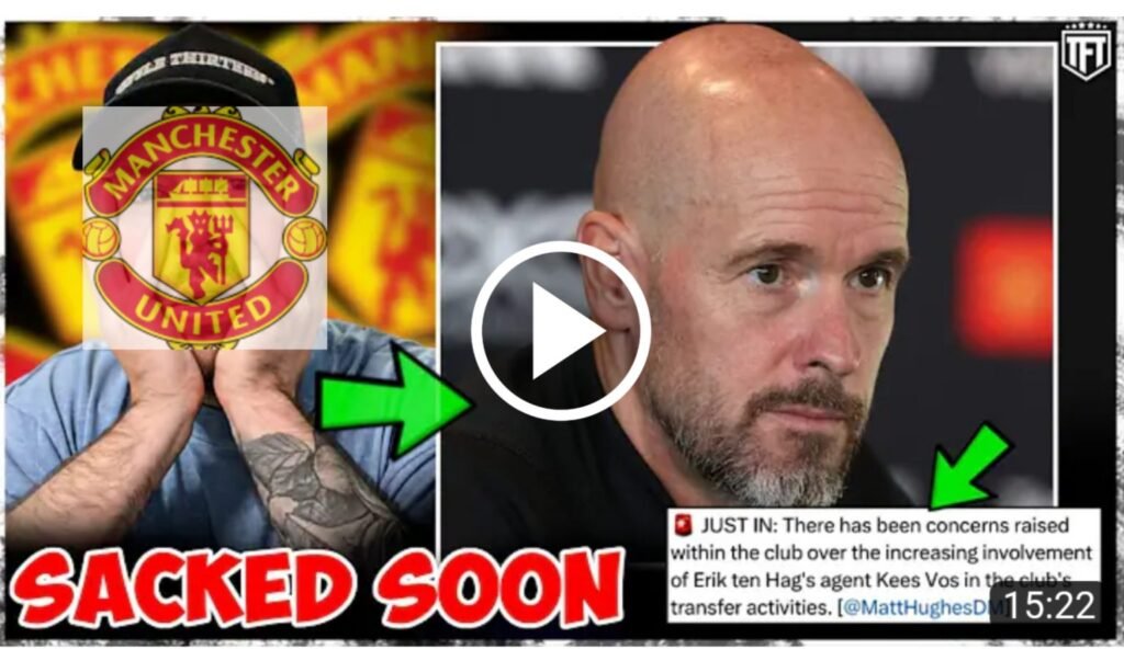 Announced SACK Date: Erik ten Hag poses a risk Man United collapses as four worrying indicators imply that their days may be numbered