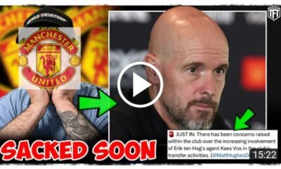 Announced SACK Date: Erik ten Hag poses a risk Man United collapses as four worrying indicators imply that their days may be numbered