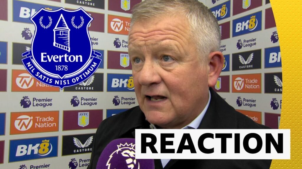 “Everton cannot rest despite the successful appeal because…”-Chris Wilder made claim about Everton just before Sheffield United got hammered last night