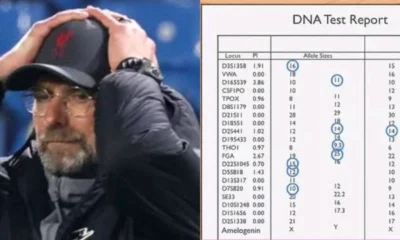 Breaking News The results of Jurgen Klopp's DNA test proved that he was not the biological father of his children.